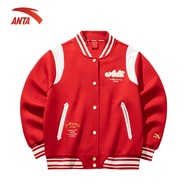ANTA Nữ Good Things Happen Áo thể thao len Knitted Track Top 1625A8727S