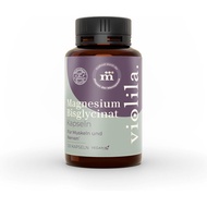 Viola Magnesium Diglycinate Capsules I Daily Dose Contains 300mg Elements Magnesium I Muscle Functio