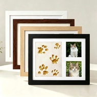 9.1-Pet Paw Print Commemorative Hand Foot Print Photo Frame Table Baby Couple Hand Print Dog Cat Paw