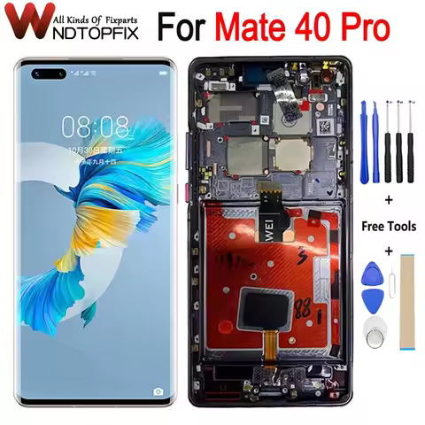 High Quality For Huawei Mate 40 Pro LCD Display With Touch Screen Digitizer Assembly Replac For Mate