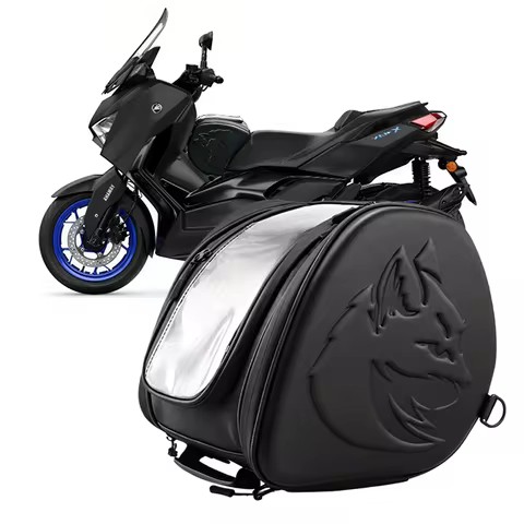 Scooter Tunnel Bag EVA Hard Shell Motorcycle Fuel Tank Bag Pedal Saddle Bag for Yamaha XMAX 125 250 
