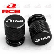 2PCS RCB Motorcycle Tire Valve Cap Pito Aluminum Alloy for Yamaha mio i125 Aerox V2 V1 NMAX155 Tyre 