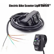 GUADALUPE Electric Bike Light Switch, Horn Controls Turn Light DK336 Signal Light, Scooter Accessori