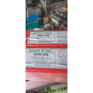 KAWAT LAS STAINLESS NIKKO STEEL NSN-308 NSN-308L Size, 3.2MM