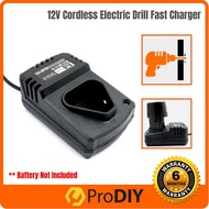 12V Fast Charger Cordless Electric Drill Rechargeable Battery Fit Most Battery 12V