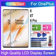 Original AMOLED Oneplus 8 8T 8 Pro LCD Display Touch Screen Replacement