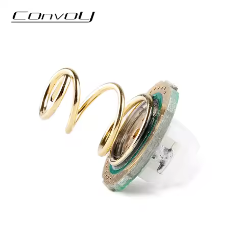 Convoy 1288 Switch With 16mm PCB and Copper Spring Soldered for S2+/S21A/S3/M1/M2/C8 Flashlight