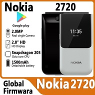 Nokia 2720Phone 4g CPU Qualcomm Snapdragon 205 Battery capacity 1500mAh 2.8 inches used 99%new phone