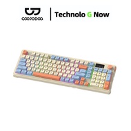 GOOJODOQ 98 Keys Backlit Silent Wired Mechanical Keyboard