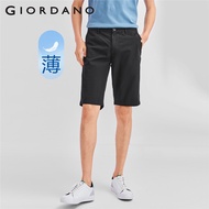 GIORDANO MEN 【Beau Monde】Men's Cotton Stretchy Bermuda Shorts 0 13103231