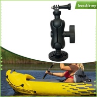 [LovoskibcMY] Kayak Camera Mount Camera Holder Compact Professional 360 Degree Adjustable for
