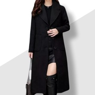 blazer panjang wanita super jumbo ld 120 130 140 bb 80 90 100 long coat wanita panjang jumbo