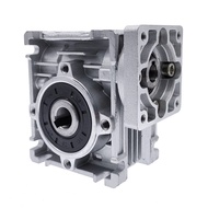 【Qahwed】 Speed Reducer Worm Dc Motor Gearbox Rv030 14mm Output 5:1-80:1 Worm Gearbox Speed Reducer F