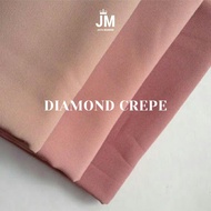 Kain Diamond Crepe Import ( Min. 1Roll , Bukan Meteran )