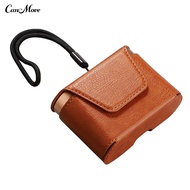 Faux Leather Wireless Earphone Storage Pouch Container Case for Sony WF-1000XM3