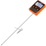 Probe Candy Thermometer with Pot ClipAlarm FunctionIPX6 Waterproof Rotatable Large Display Deep Fry 