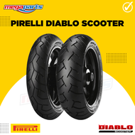 ยางนอกรถมอเตอร์ไซค์ PIRELLI DIABLO SCOOTER พิเรลลี่ เดียโบล สกู๊ตเตอร์ XMAX / FORZA 350 / ADV 350 (M