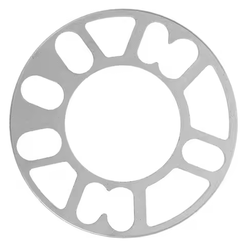 AASS-4Pcs Aluminum Wheel Spacers Shims Plate Auto Wheel Spacers Stud For 4X100 4X114.3 5X100 5X108 5