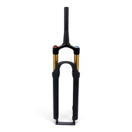 โช้คลมจักรยานเสือภูเขา S-FIGHT AR1 29 นิ้ว คอเทเปอร์ แกน 9 มม. AIR FORK น้ำหนัก 1.83 กก. สีดำ / ทอง