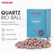 VOONLINE Quartz BioBall Hollow Biological Filter Media（沃韦朗中空石英滤材）