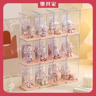 [12H Taiwan Shipment] Doll Display Box Doll Storage Box Doll Box Capsule Toy Display Box Doll Storag