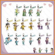 MBTI INFP ISTP sixteen personality types keychain bag pendant cartoon acrylic key holder