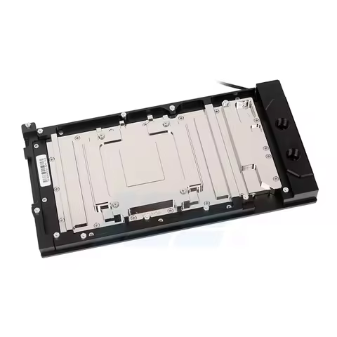 IceManCooler Tempered Glass GPU Water Block For ZOTAC GAMING GeFroce RTX 5090 AMP,SOLID OC Card Cool