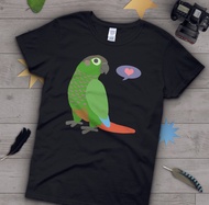 Green Cheek Conure T-Shirt Men Parrot Lover, Bird Gift 2019 New Short Sleeves Male Basic Tops Famous Design Template S-4XL-5XL-6XL