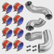 FMIC Front Mount Intercooler Piping Hose Kit Nisann Skyline GT-R RR33 R34 GTR-Type RB26DETT BCNR33 B