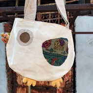 禽鳥包 日本布料手工製成 立體側背包