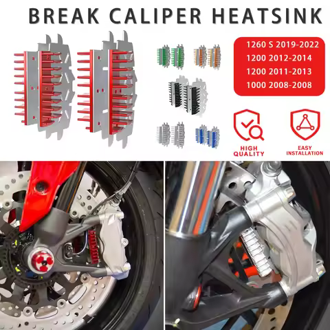 Motorcycle Accessories Break Caliper Heat Sink Break Plate Radiator FOR KTM RC8 R TRACK 1190 SMR 450