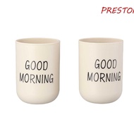 PRESTON Good Morning Cup for Juice Milk Tea Cup Portable Plastic Drinkware Cup Nordic Style Kitchen 