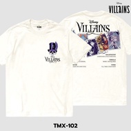 [ส่งฟรี] เสื้อยืด VILLAINS ลิขสิทธิ์แท้ Disney มีไซส์ให้เลือก รุ่น TMX-102