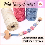 3mm Macrame Rope, Macrame Yarn, 3mm Macrame Rope