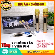 [HÀNG TỐT]  Bộ 2 micro không dây Wireless ZANSONG S28  MICRO KARAOKE KHÔNG DÂY DÙNG CHO loa kéo JBZ 
