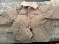 <全新連吊牌> Snow Peak 女款羊毛領羽絨外套(米白M碼)