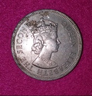 香港1960年壹圓硬幣 （117)