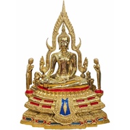 🔥金娜啦佛祖 Phra Phuttha Chinnaraj Bucha  5.9寸脚金身 铜像 Wat Yai 正庙 恭请 成功佛  wat yai phitsanulok