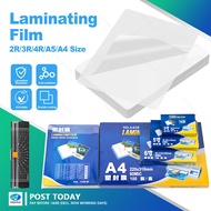 Laminating Film 2R/3R/4R/A5/A4 Size 80 Mic PET EVA Plastic Film for Hot Laminator