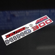 sticker Hino 300 xzu730L lorry sticker accessories