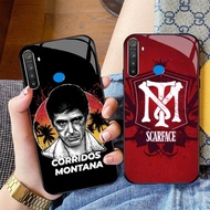 CK-89 Scarface Hero HD Glass Casing for Oppo Reno 12F 13F F27 Realme 5 5i 5S 3 3i 6i 7 C65 Narzo 10 