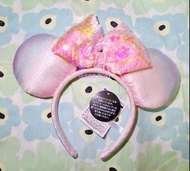 (全新現貨)  東京迪士尼* 髮箍  櫻花粉紅