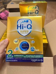 นมผง HiQ Super Gold Plus C 2 นมไฮคิวสูตร2 250 กรัม/กล่อง