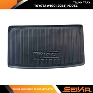 Toyota Wigo 2023-2025 Trunk Tray Toyota Car Accessories Toyota Wigo Car Accessories Interior car acc