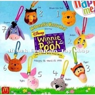 全新未拆 1999年 McDonald Disney Winnie the Pooh 迪士尼 小熊維尼 麥當勞玩具 絕版