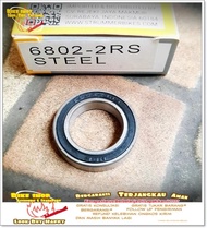 LAHER BEARING STEEL HUB SEPEDA STRUMMER 6802 2RS Sepeda MTB BMX