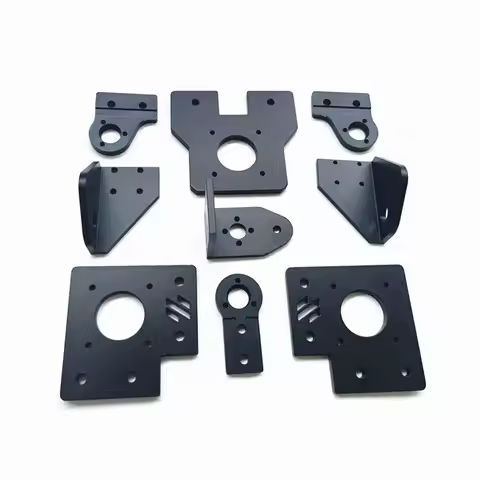 9pcs/set VORON Trident 1.9 Z-axis Metal Parts, CNC Process - 3D Printer Parts