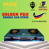 [SIRIM APPROVED] GOLDEN FUJI Gas Cooker/GAS STOVE Stainless Steel/Dapur Gas/Dapur Masak M: GF1212