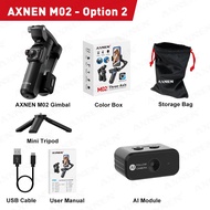 NEW AXNEN 3-Axis Stabilizer M02 Gimbal for iPhone Android Mobile Phone Handheld Vlog Video Face Foll
