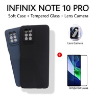Grosir PAKET 3in1 Case INFINIX NOTE 10 PRO / INFINIX NOTE 10 PRO NFC /